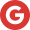 A red and black pixel art style letter g.